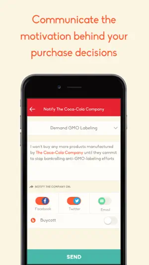 Buycott - Barcode Scanner & QR Bar Code Scanner screenshot 4