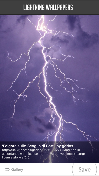 Screenshot #3 pour Lightning Wallpapers