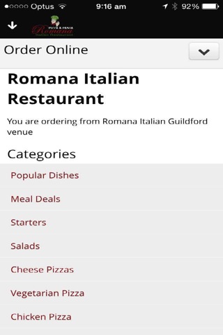 Romana Italian Restaurant screenshot 4