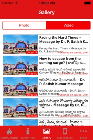 Calvary Temple Hyderabad screenshot 4