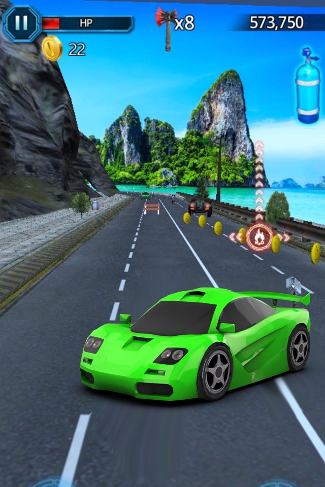 Race Car vs Jet Bike Challenge - 3D Moto Road Racing Free Games screenshot 2
