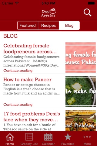 Desi Appetite screenshot 3