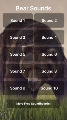 Bear Sounds! screenshot 1