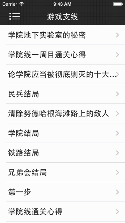 攻略秘籍 For 辐射4 screenshot-4