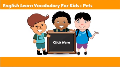 English Learn Vocabulary For Kids : Pets 1.0 IOS -