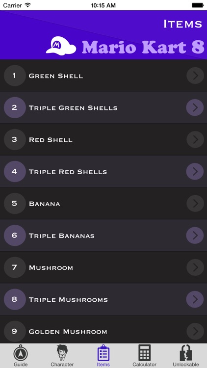 Guide for Mario Kart 8 : Unlockable, Characters, Calculator, Video