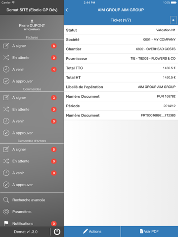 Screenshot #5 pour Demat