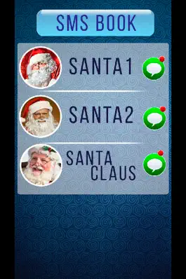 Game screenshot Ложный СМС Санта Шутка apk
