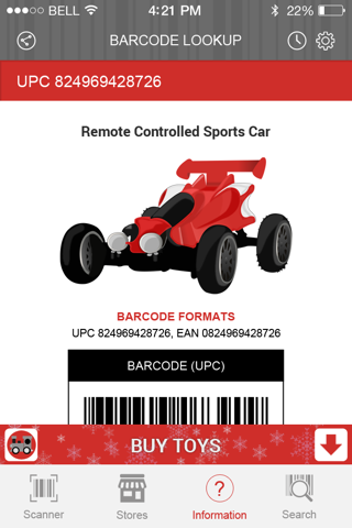 Barcode Lookup screenshot 2