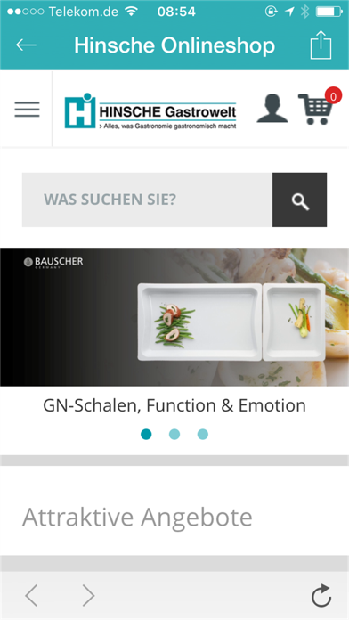 Screenshot #2 pour HINSCHE Onlineshop