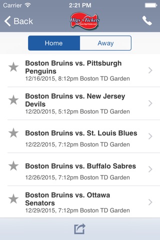 Higs Tickets screenshot 3