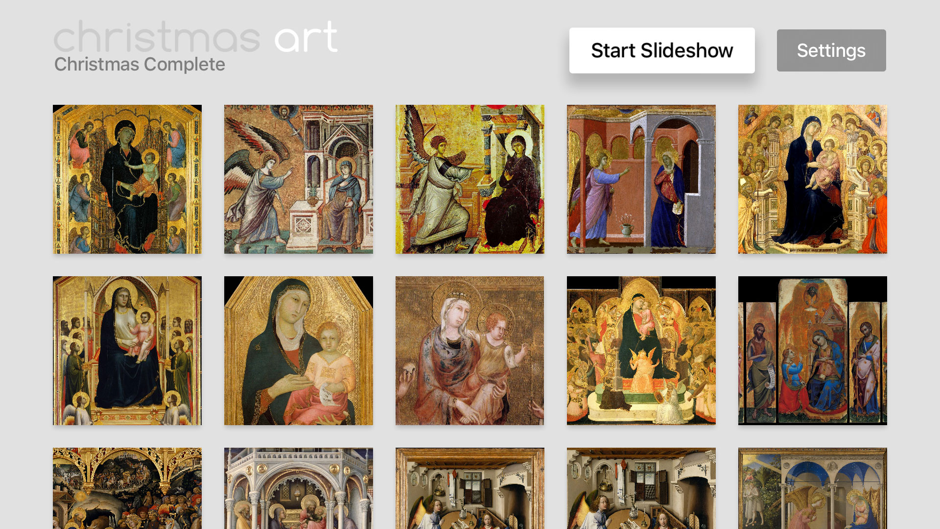 Christmas Art powered by Art Authority screenshot 2