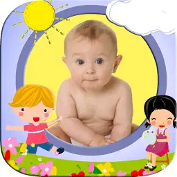 Photo frames for kids with children’s designs app icon