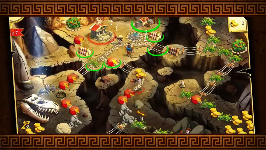 12 Labours of Hercules II: The Cretan Bull - A Strategy Hero Quest Game screenshot 4