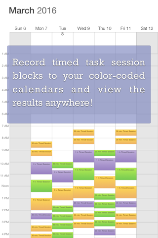 Calendar Timer 2 screenshot 2