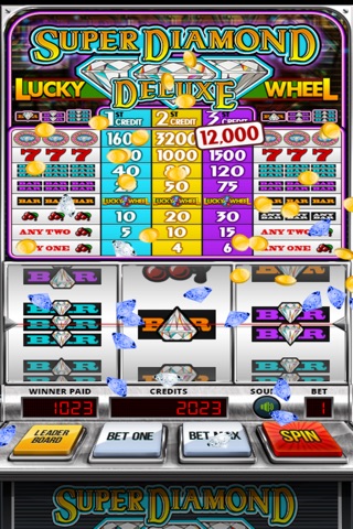 Super Diamond Deluxe Slots screenshot 2