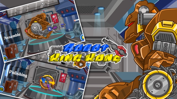 Mechanical King Kong version - Assembling Robots