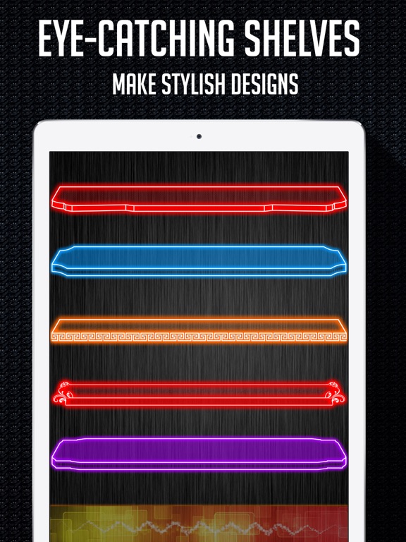 Screenshot #6 pour Glow Wallpapers Creator & Lock Screen Themes with Icons, Shelves, Docks & Backgrounds