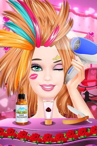 Fashion Doll Hair Salon - Girls Cut & Style Game screenshot 3