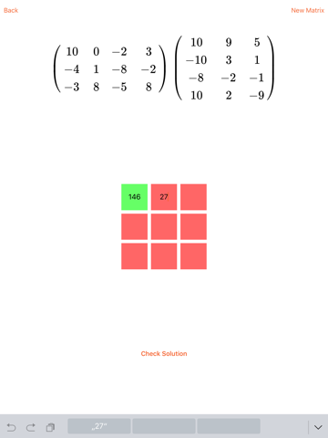 Screenshot #5 pour Matrix Practice