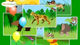 zoo animals - animal sounds, puzzles and activities for toddlers and preschool kids by moo moo lab iphone screenshot 4