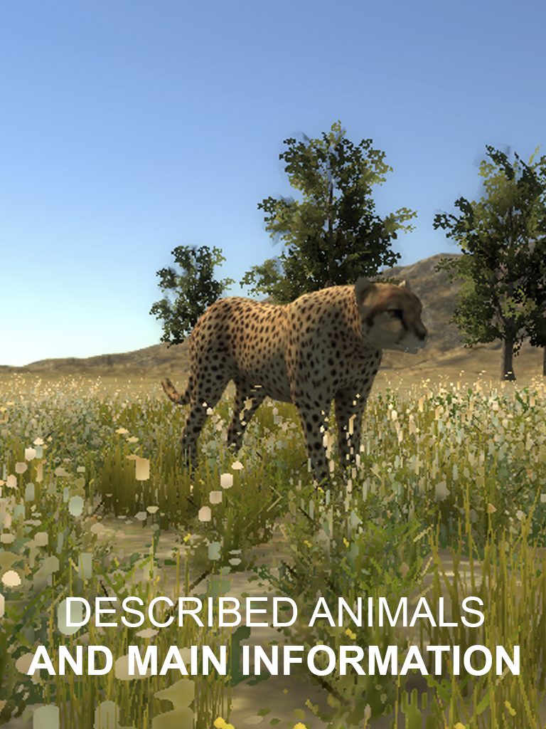 Explain 3D: Tropical and African animals FREE screenshot 5