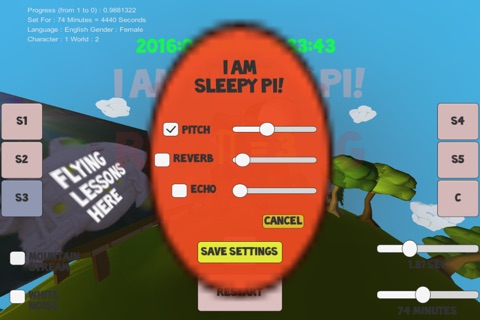 I am Sleepy Pi. An addictive, hypnotic and fun sleeping sleep aid. screenshot 4
