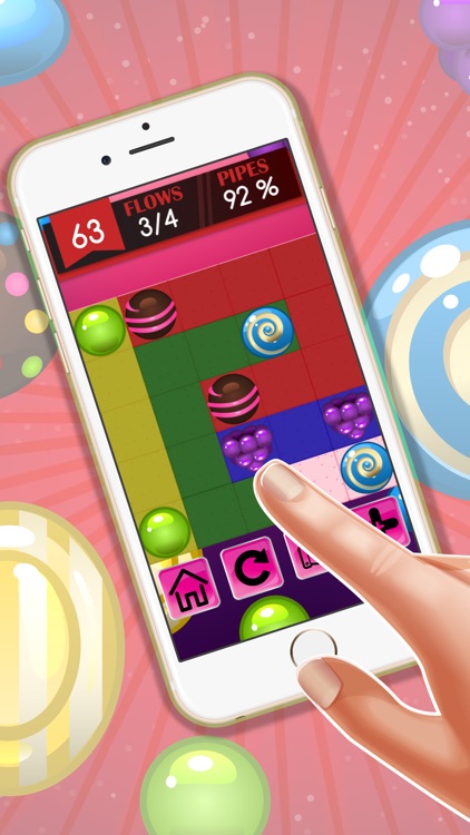 Candy Plot : - Connect and enjoy the puzzle in adventurous candy's land screenshot-3