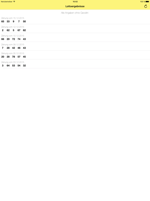 Screenshot #4 pour Lottozahlen - Ergebnisse der Lottoziehung für das österreichische  Zahlenlotto 1-90