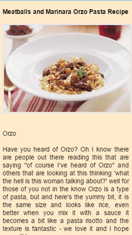 Orzo Recipes