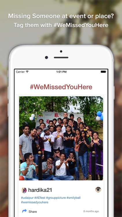 We Missed You Here