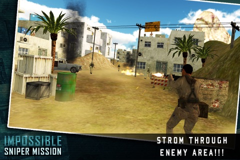 Impossible Sniper Shooter Mission 3D screenshot 3