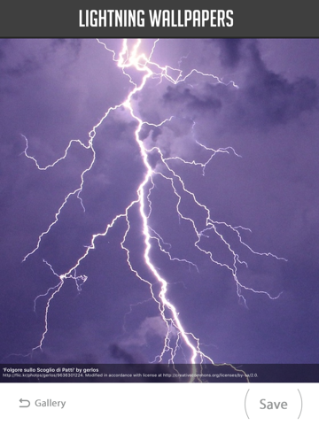 Screenshot #6 pour Lightning Wallpapers