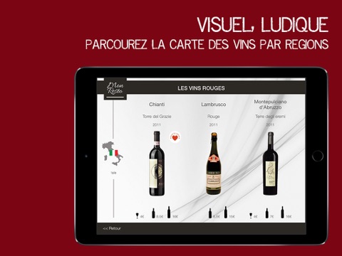 iCarte des vins ONE screenshot 2