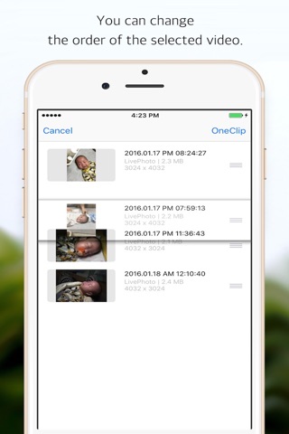 OneClip - Video Merge screenshot 3
