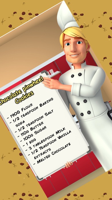 Creative Cookie Maker Chef - Make, bake & decorate different shapes of cookies in this kitchen cooking and baking game iPhone screenshot