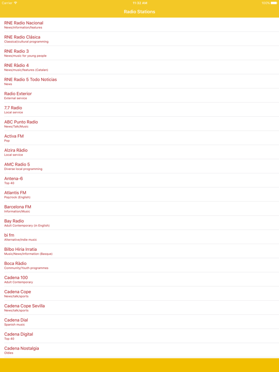 Screenshot #4 pour Radio Spain FM - Stream and listen to live online music, news and show from your favorite Spanish radio música station and channel with the best audio player