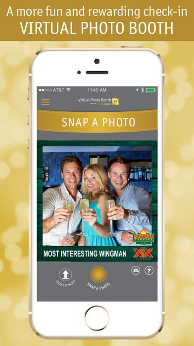 Screenshot #1 pour Virtual Photo Booth - powered by GoldCamera