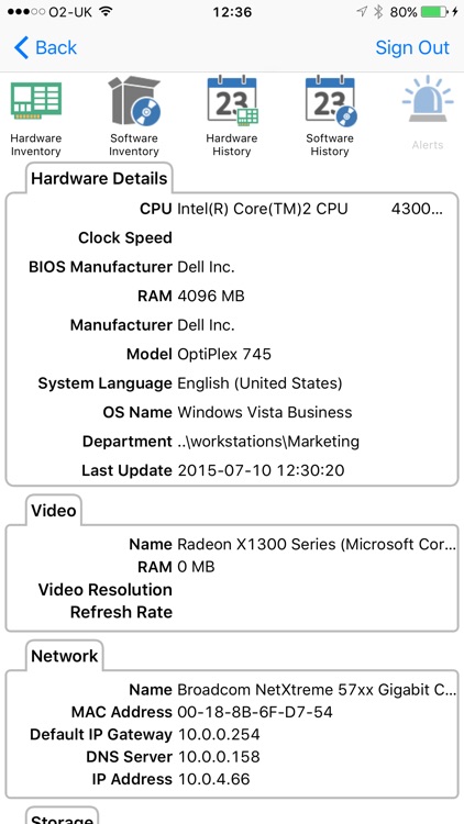 CrossTec EMS Console