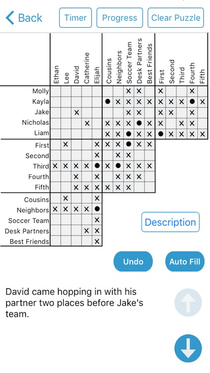 LogiGrid Logic Problem Puzzles