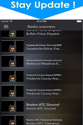 Police radio scanners plus The best online public safety scanner feed screenshot 2