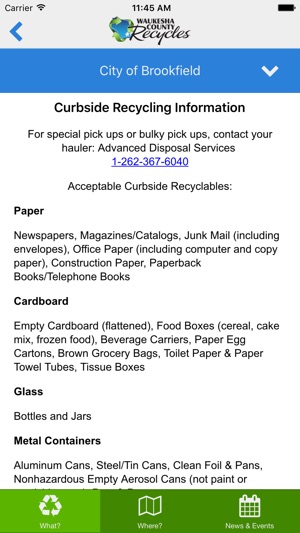 Waukesha County Recycles(圖5)-速報App