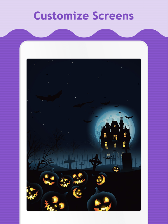 Screenshot #6 pour Halloween Wallpapers for iPad.
