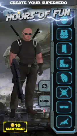 Game screenshot Superhero Creator - Super Hero Character Costume Maker & Dress Up Game for Man FREE hack