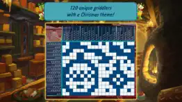 christmas griddlers: journey to santa free — nonogram japanese pixel logic game iphone screenshot 3