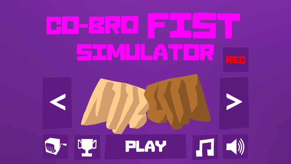 #1. Bro Fist Simulator (iOS) 由: Muro Studios Ltd.
