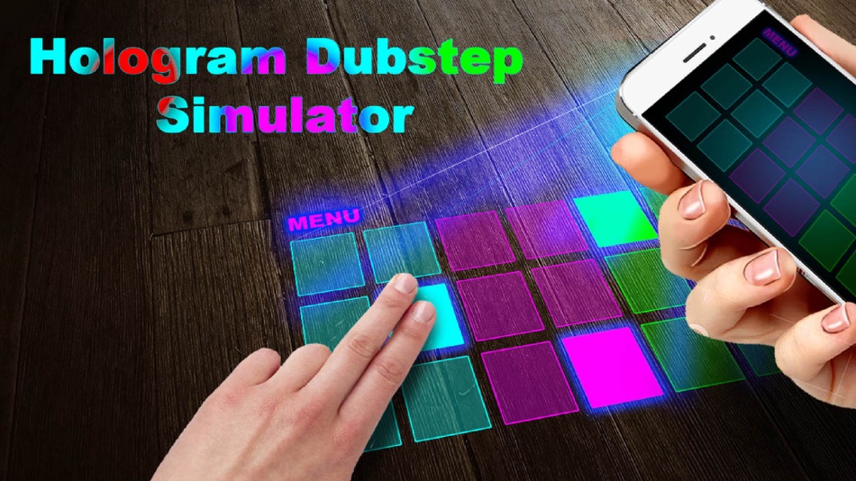 #1. Hologram Dubstep Simulator (iOS) Podle: Mariya Ivanova
