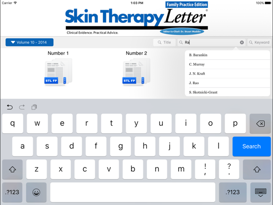Screenshot #5 pour Skin Therapy Letter - Family Practice Edition