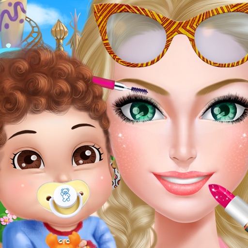 Babysitter Makeover Baby Play Date Girls Salon Game by Kids Go Games