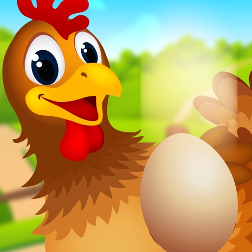 Falling Chicken Egg Quest: Farm Drop Revolution Icon